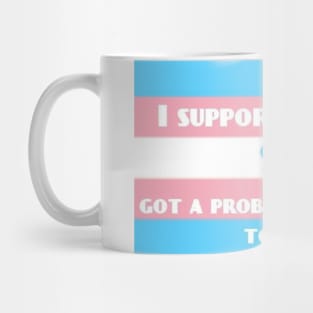 Trans son for parents Mug